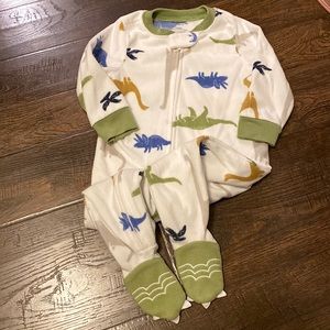 Carters baby 12m dinosaur fleece sleeper footed pajamas boy roar